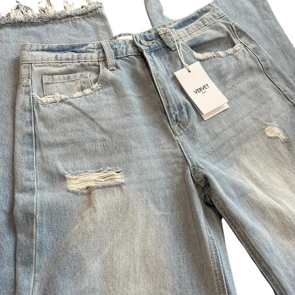 Vervet Jeans 90s Vintage flare distressed - Picture 11 of 11
